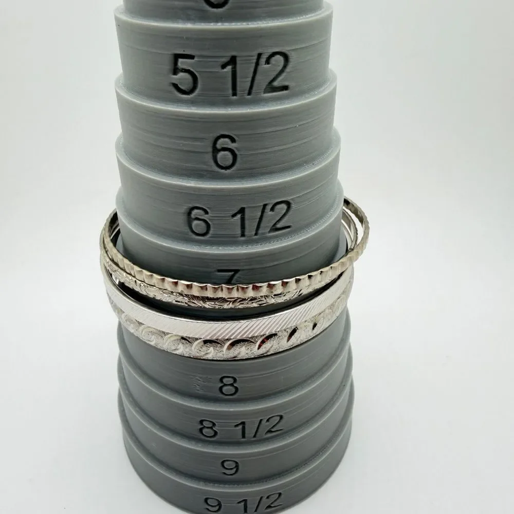 Vintage Monet‎ Silver tone Bangle Bracelet BUNDLE!